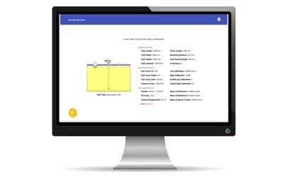 Application Guided instaalation of Fuel Level Sensor