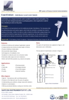 Admittance Level Sensor Datasheet