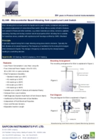 Vibrating Fork Level Sensor Datasheet