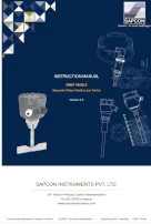 Rotating Paddle Level Sensor Instruction Manual