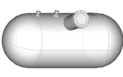 Horizontal Capsule Tank