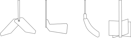 Orbit Paddle with different Blade Style