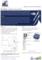 Admittance Level Sensor Datasheet