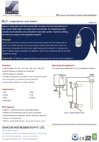 Capacitance Level Sensor Datasheet