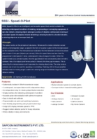 Speed Monitoring System Datasheet