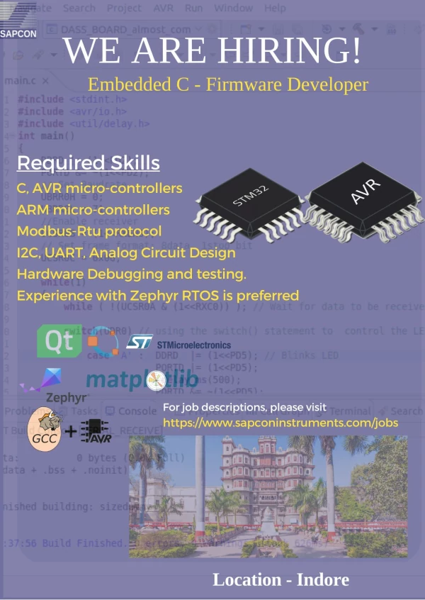 Embedded C-Firmware Developer-Job Posting