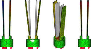 Tuning forks of Vibrating Fork Level Sensor Tuning Fork