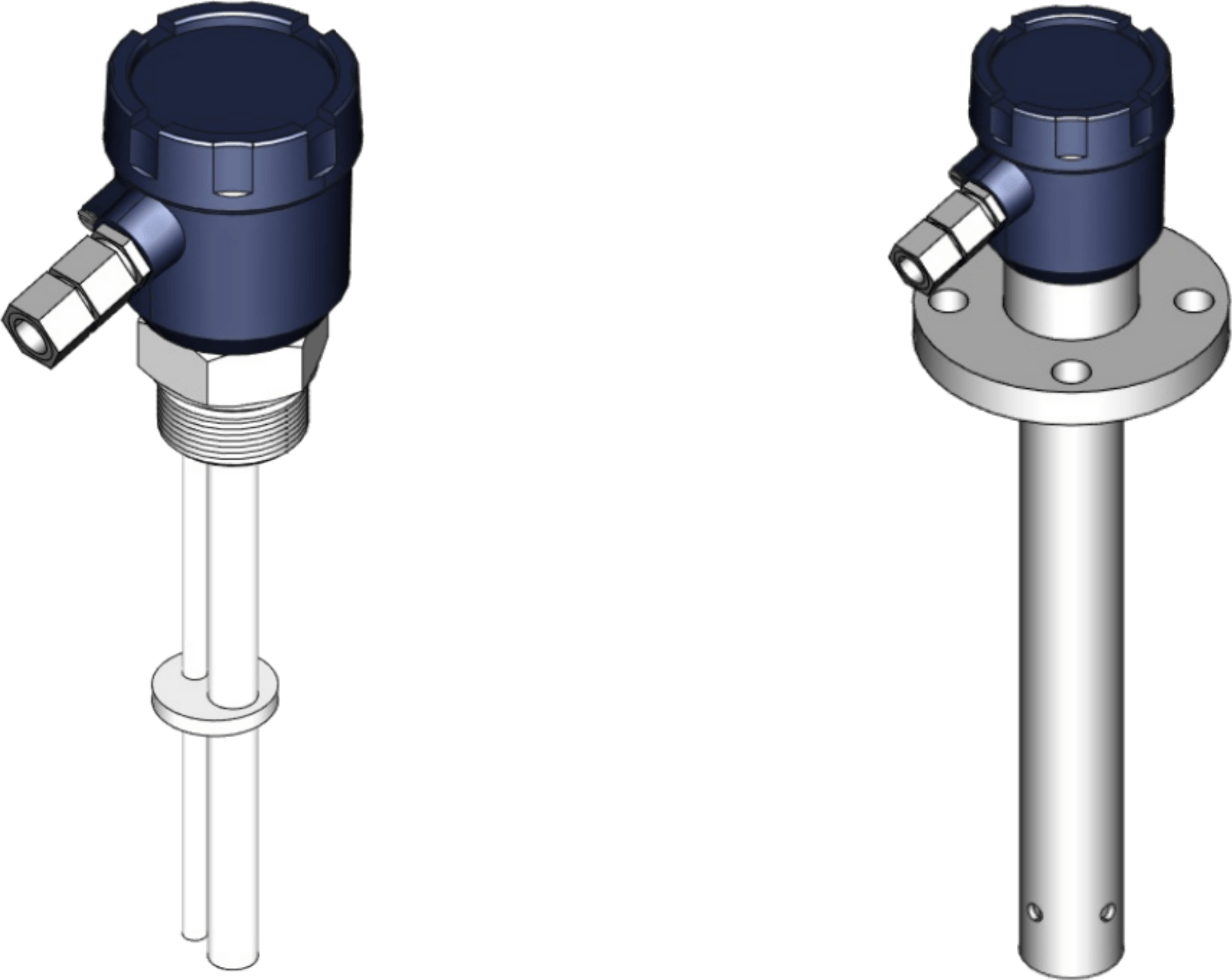 Twin Probe & Still Well Arrangement in Capacitance based level sensor Reference Probe Arrangement in Capacitance Level Sensor