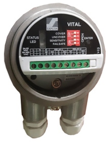 Top-View of Vital - Vibrating Fork Level Sensor