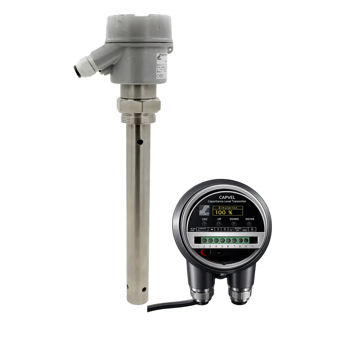 CAPVEL_ICT- Capacitance Level Transmitter for Liquids & Slurries