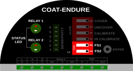 Coat-Endure: RF Admittance Level Sensor
