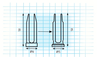 new vibrating fork